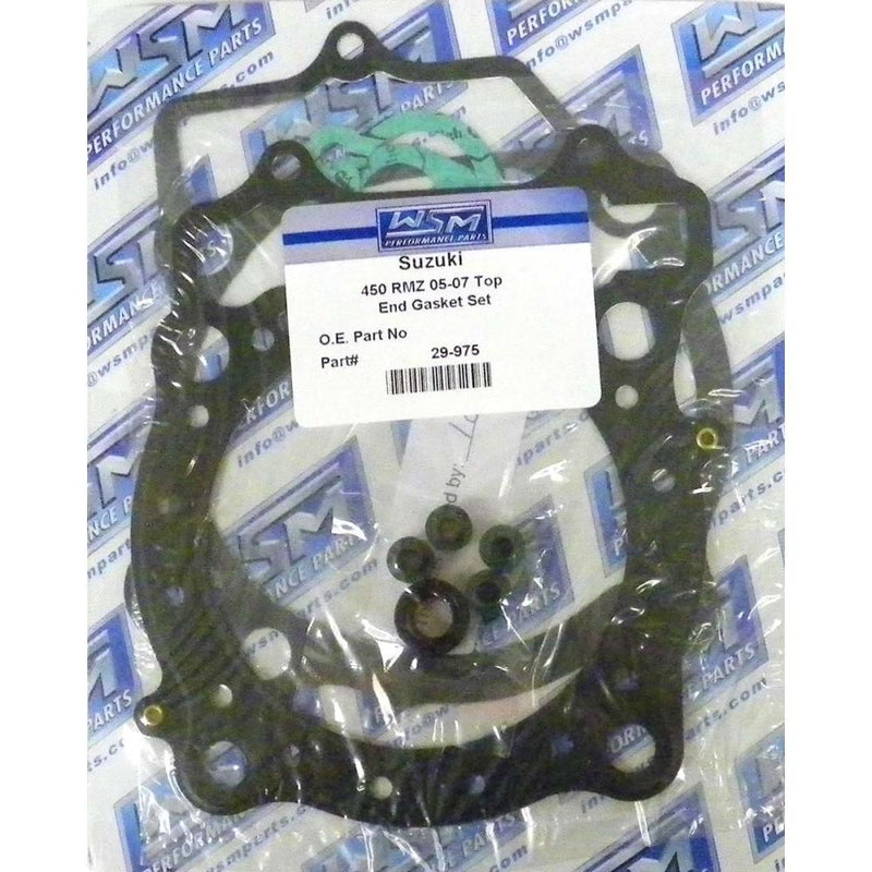 Load image into Gallery viewer, WSM Top End Gasket Kit For Suzuki 450 RMZ 05-07 29-975
