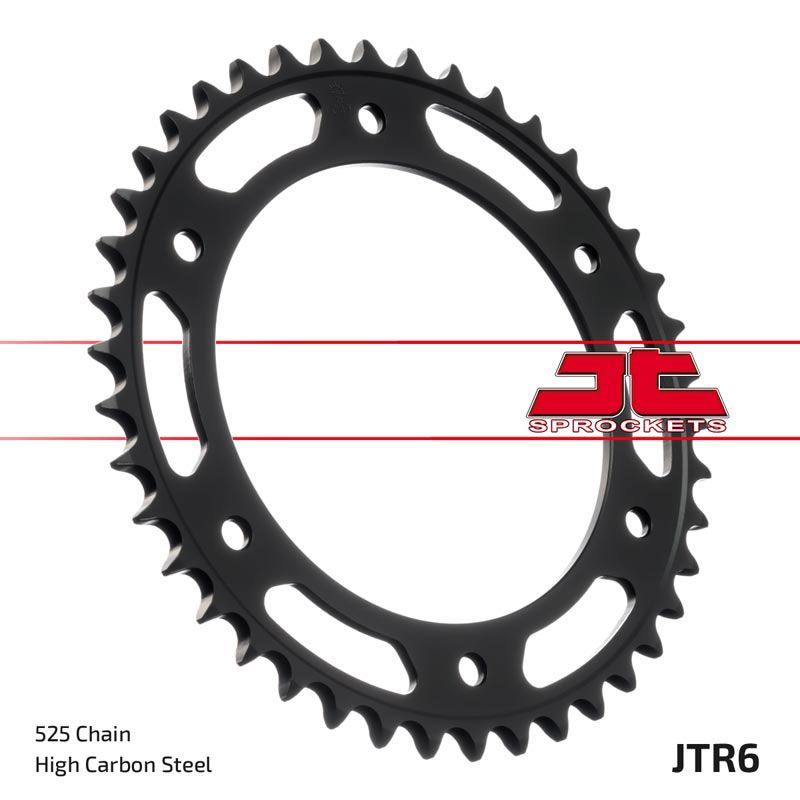 Load image into Gallery viewer, JT Sprockets Rear Steel Sprocket 42 Tooth 42T 525 Chain JTR6.42
