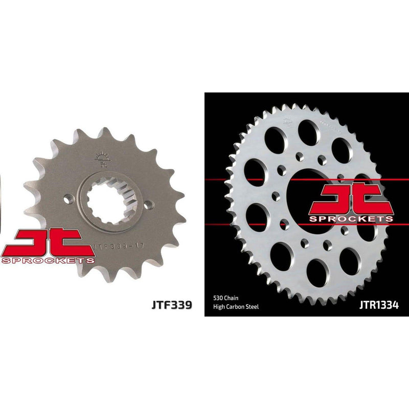 Load image into Gallery viewer, Front &amp; Rear Sprocket Kit for HONDA CB750 SC-USA 82-83 JT Sprockets
