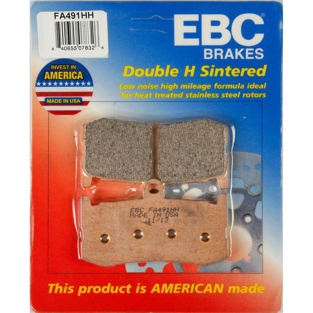 EBC 1 Pair HH Sintered Superbike Brake Pads MPN FA491HH