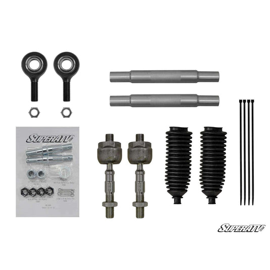SuperATV Kawasaki Teryx Heavy-Duty Tie Rod Kit TRRA-K-TRX4-14-ST-001