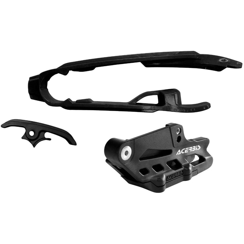 Load image into Gallery viewer, Acerbis Black 2.0 Chain Guide And Slide Kit - 2462630001
