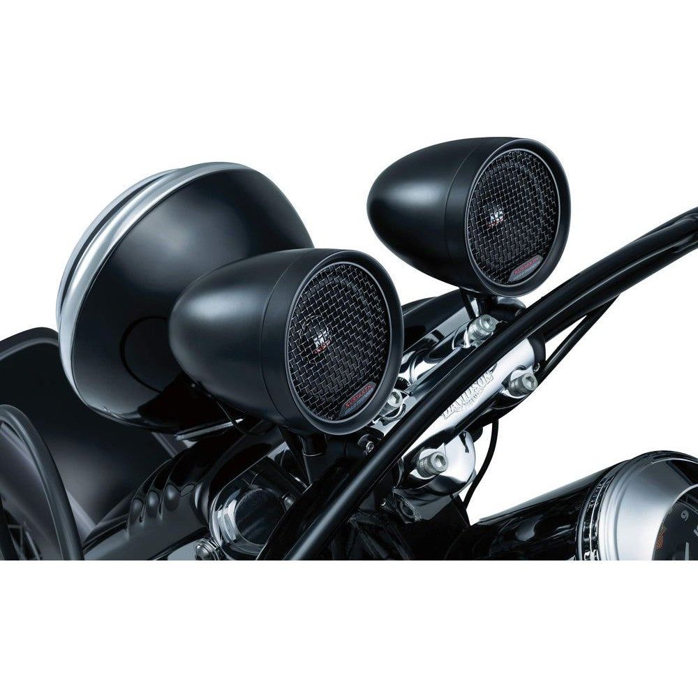 Bluetooth RoadThunder Speaker Pods with Bluetooth Audio Controller Satin Black