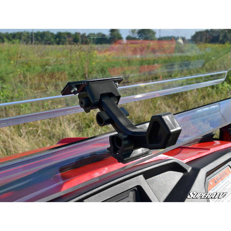 Load image into Gallery viewer, SuperATV Honda Pioneer 500 Scratch Resistant Flip Windshield FWS-H-PIO500-70
