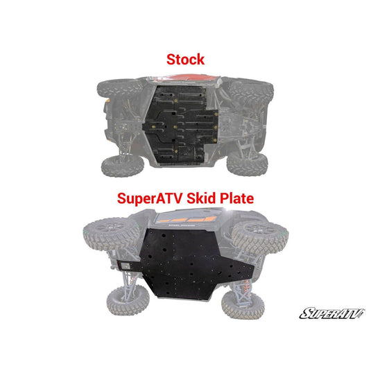SuperATV Polaris General XP 1000 Full Skid Plate FSP-P-GEN1K-001