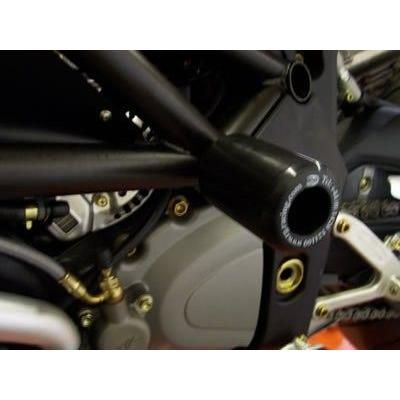 Load image into Gallery viewer, R&amp;G Racing Black Classic Style Crash Protectors CP0132BL
