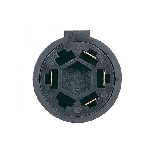 7-Way Flat Pin to 4-Flat Adapter with LED Lights