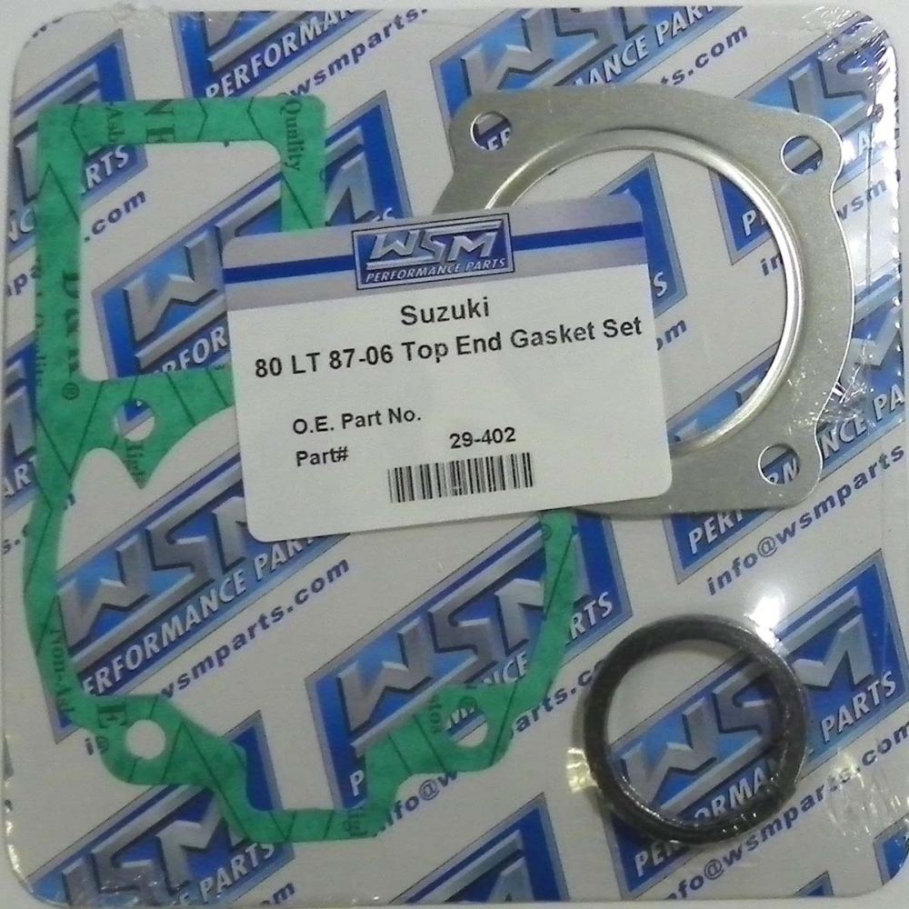 WSM Top End Gasket Kit For Suzuki / Kawasaki 80 LT / KFX 87-06 29-402