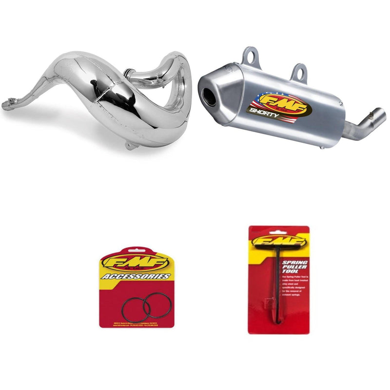 Load image into Gallery viewer, Fat Exhaust Pipe Shorty Silencer-B O-Ring Spring &amp; Tool Kit for KTM 85 SX 06-13

