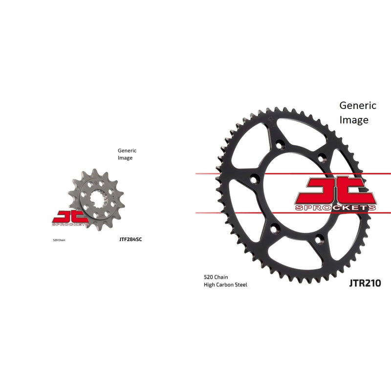 Load image into Gallery viewer, Front and Rear Steel Sprocket Kit for OffRoad HONDA CR250R 1992-1993
