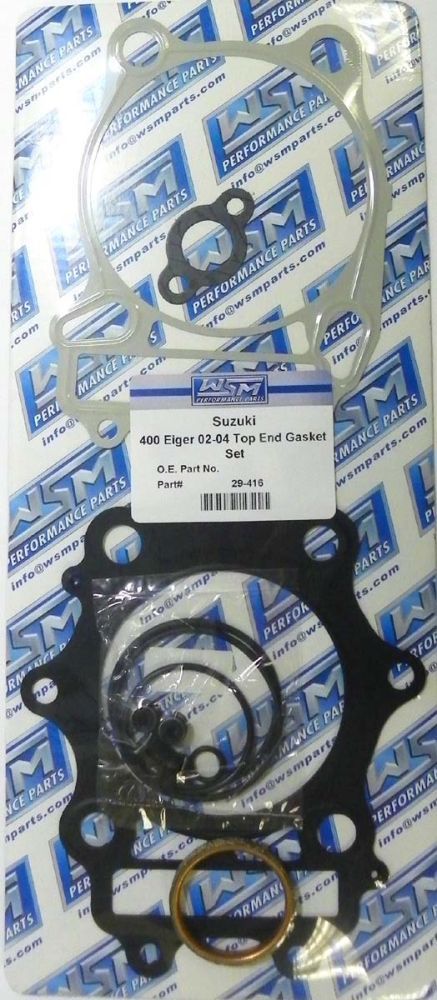 Load image into Gallery viewer, WSM Top End Gasket Kit For Suzuki 400 Eiger 02-07 29-416
