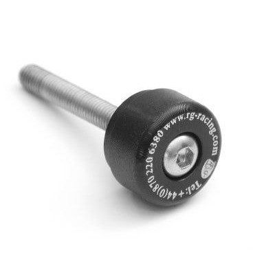 Load image into Gallery viewer, R&amp;G Racing Black Bar End Sliders For 2010-2012 Yamaha Super Tenere XTZ1200First Edition
