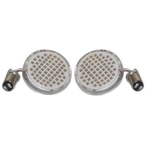 Letric Lighting Switchback Turn Signal Inserts White/Amber 1157 LLC-D7SWAA
