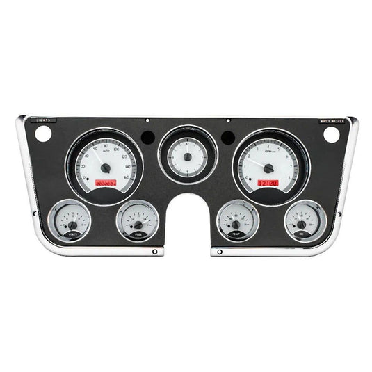 Dakota Digital 1967-1972 Chevrolet VHX Gauge Kit with Analog Clock VHX-67C-PA