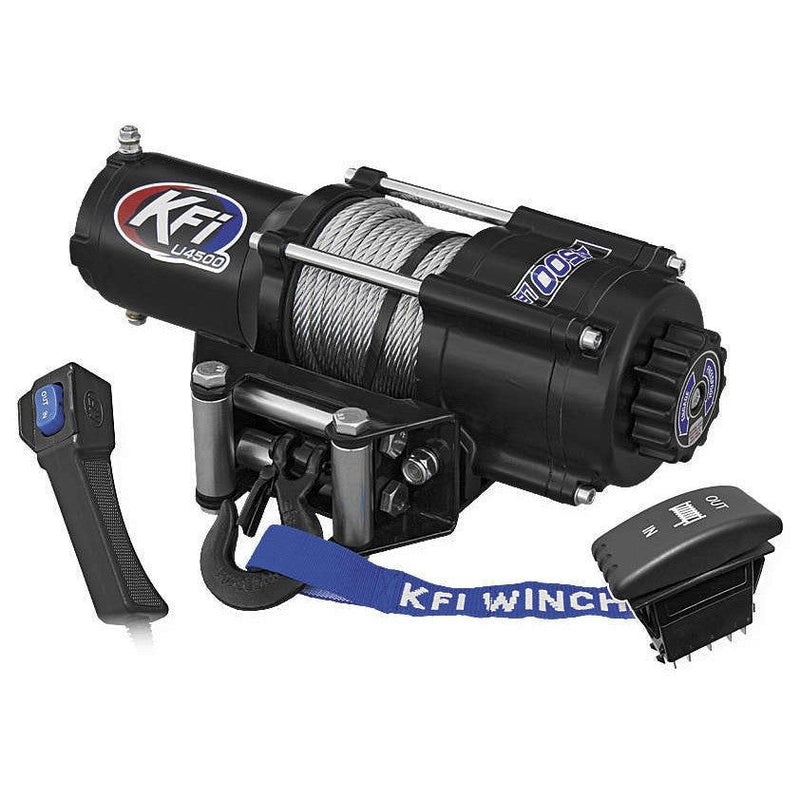 Load image into Gallery viewer, 4500 lb KFI Winch Combo UTV w Mount Kawasaki Teryx 800 Teryx4 750 800 2014-18
