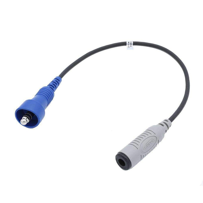 Rugged Radios Male OFFROAD Straight Cable to Female STX STEREO or TRAX Stereo Intercom Adapter CS-OFF-M-STX-F