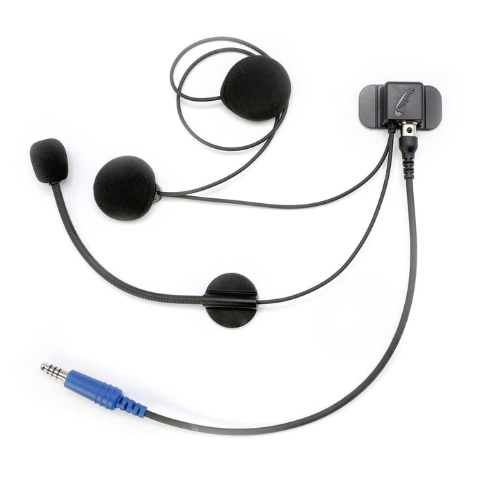 Rugged Radios UNIVERSAL Wired Helmet Kit with Alpha Audio Speakers & Mic HK-UNI