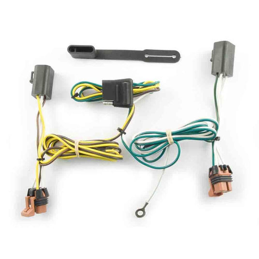 Rigid Hitch R3-0862-2KBW Class III 2 Inch Receiver Trailer Hitch Bundle - Includes Ball Mount and Custom Wiring Harness - fits 2007-2012 GMC Acadia