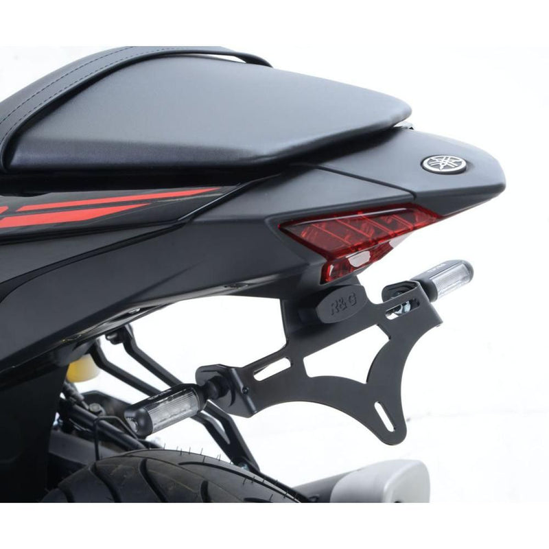 Load image into Gallery viewer, R&amp;G Racing Black Tail Tidy License Plate Holder LP0172BK
