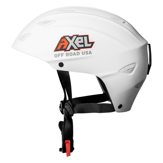 Axel Off Road USA GRIT D.O.T. Helmet - Moon White Matte