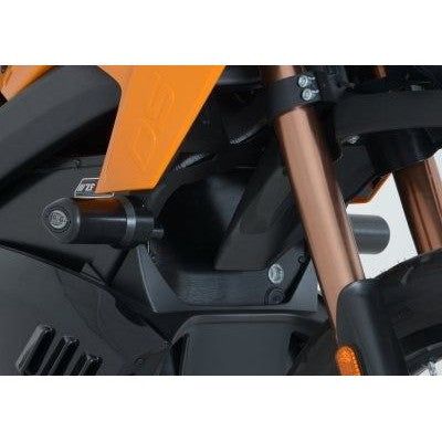 Load image into Gallery viewer, R&amp;G Racing Black Aero Style Crash Protection Bobbins For 2013-2015 Zero DS - Dual Sport
