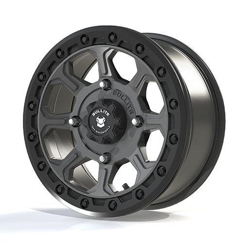 Bullite Ruler Wheel 14X7.0 Gun Metal/Black 4/137 5+2
