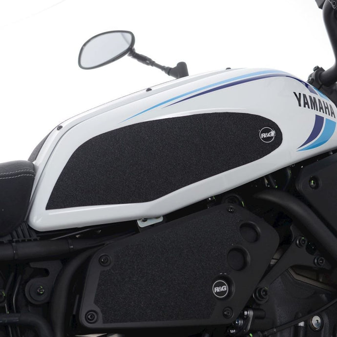R&G Racing Clear Tank Traction Grips For 2016-2024 Yamaha XSR700 EZRG943CL
