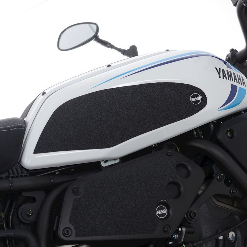 Load image into Gallery viewer, R&amp;G Racing Clear Tank Traction Grips For 2016-2024 Yamaha XSR700 EZRG943CL
