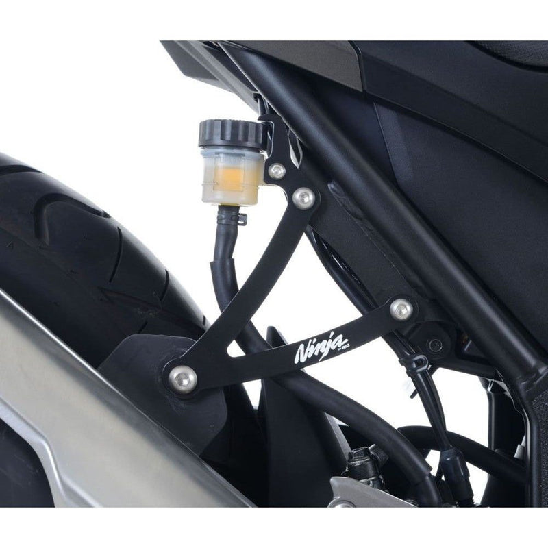 Load image into Gallery viewer, R&amp;G Racing Black Exhaust Hanger For 2013-2017 Kawasaki Ninja 250
