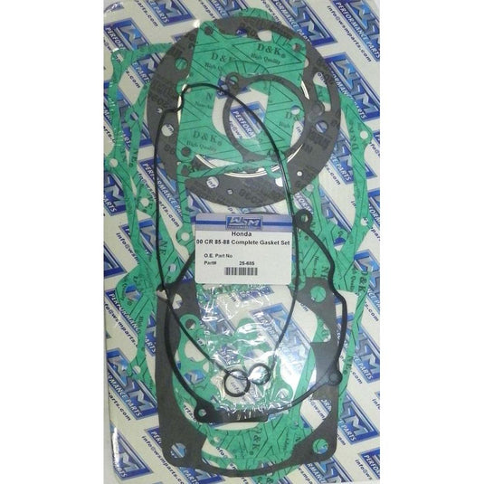 WSM Complete Gasket Kit For Honda 500 CR 85-88 25-685