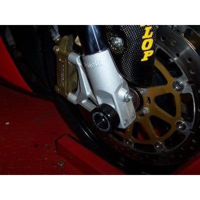 Load image into Gallery viewer, R&amp;G Racing Black Fork Protectors For 2006-2007 Benelli TNT
