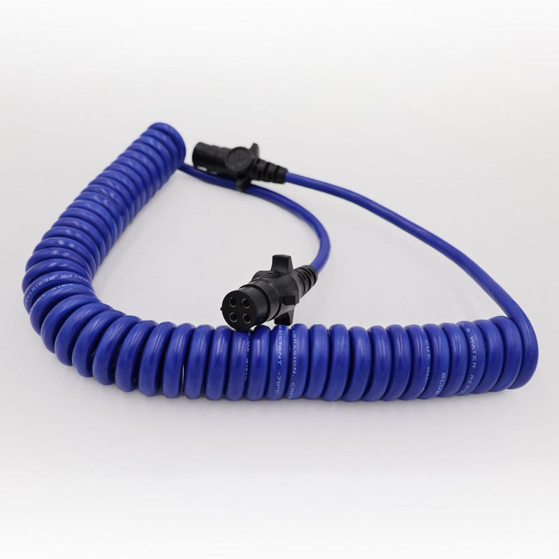 Load image into Gallery viewer, Blue Ox BX8861 4-Wire Electrical Coiled Cable Extension
