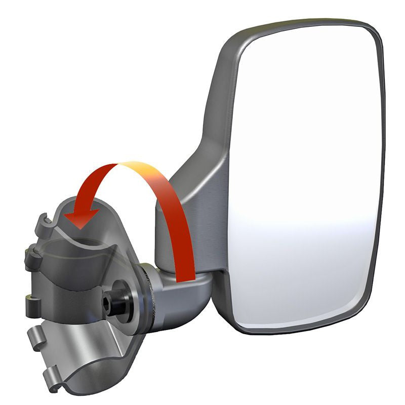 Load image into Gallery viewer, Seizmik UTV Side View ABS Mirrors For 1.5? Round Tube 56-18081
