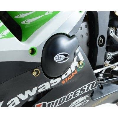 Load image into Gallery viewer, R&amp;G Racing Black Engine Case Cover LHS For 2005-2006 Kawasaki Ninja ZX6R ZX636C
