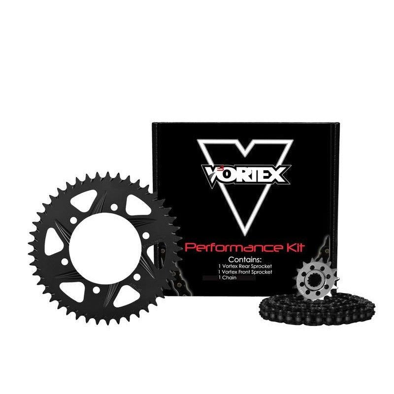 YAMAHA 2015-2016 YZF-R3 VORTEX 520 CHAIN & STEEL SPROCKET KIT 14-43 TOOTH COUNT