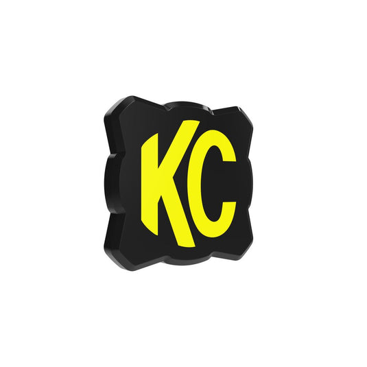 KC HiLiTES FLEX ERA 1 - Light Cover - Black / Yellow KC Logo 5328