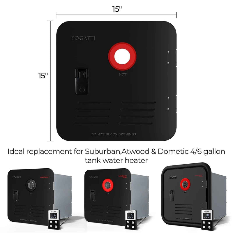 Load image into Gallery viewer, Fogatti RV Tankless Water Heater Door - 15 x 15 inches
