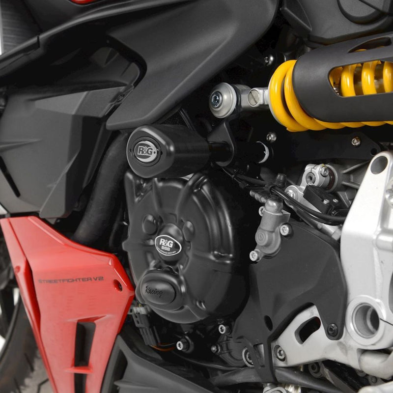 Load image into Gallery viewer, R&amp;G Racing Black Aero Style Crash Protection Bobbins CP0485BL
