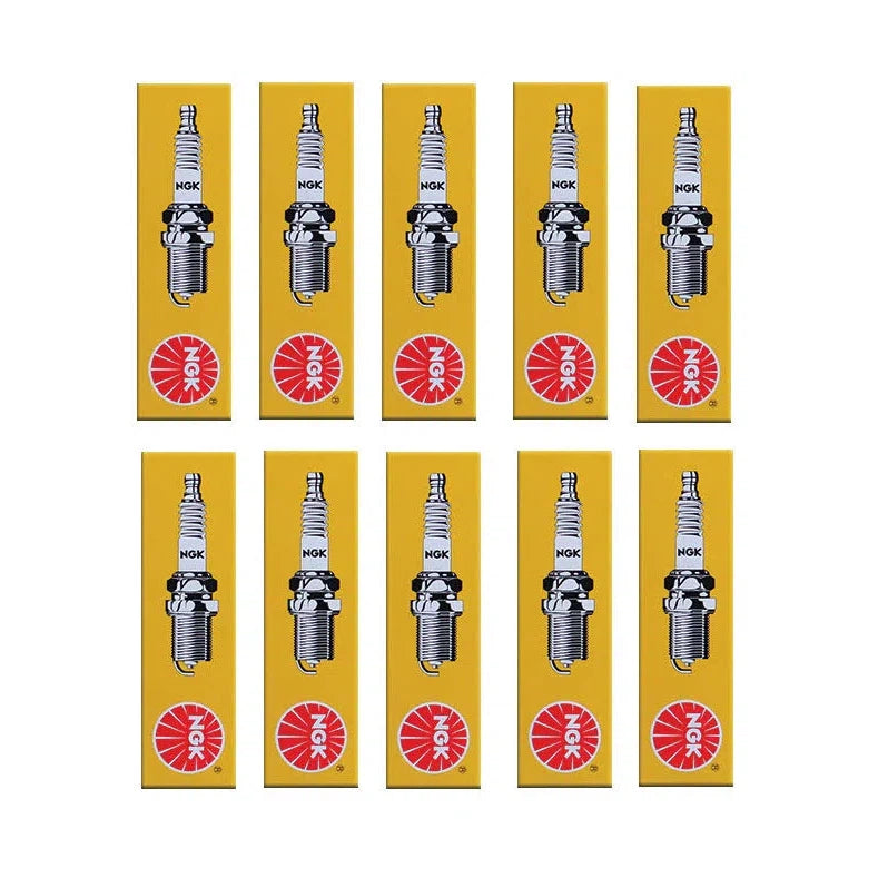 Load image into Gallery viewer, Set of 10 NGK Standard Spark Plugs for Suzuki GN125E 1997-1991 Engine 125cc
