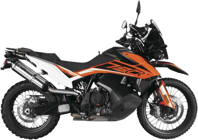 Load image into Gallery viewer, Two Brothers Racing S1R Stainless Slip-On System For KTM 790 Adventure 2019-2020
