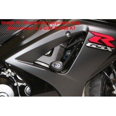 R&G Racing Black Aero Style Crash Protection Bobbins For 2005-2006 Suzuki GSXR1000
