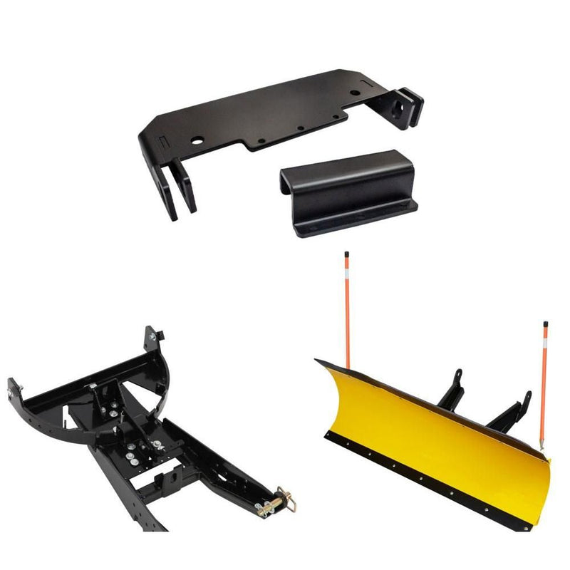 Load image into Gallery viewer, Denali Black UTV Snow Plow Kit For CF-Moto UFORCE 1000 2021
