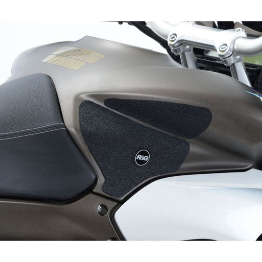 R&G Racing Black Tank Traction Grips For 2015-2018 MV Agusta Stradale 800