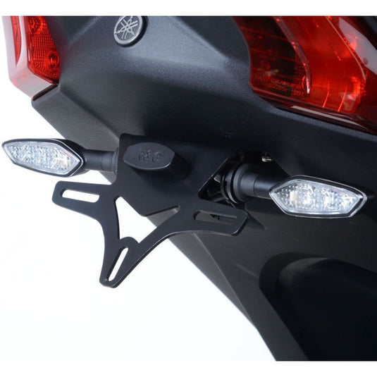 R&G Racing Black Tail Tidy License Plate Holder For 2017-2018 Yamaha TMAX 530