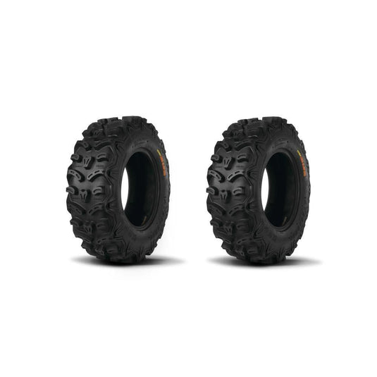 Kenda Set of Two K587 Bearclaw HTR Front/Rear Radial Tires (8 Ply) [25x8R-12]