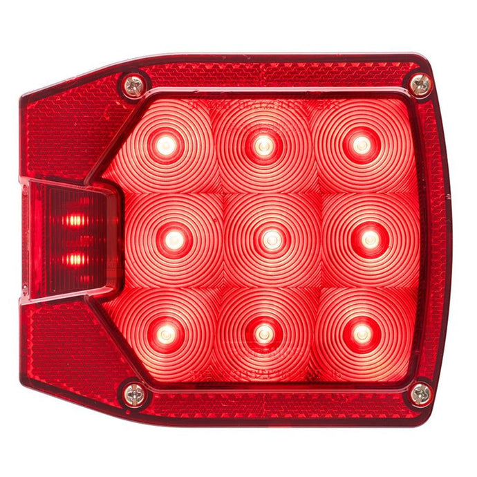 LED Combination Tail Light for Over/Under 80 Applications - With License Illuminator - Drivers Side