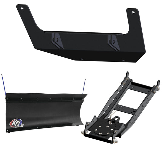 KFI UTV Snow Plow Kit For John Deere Gator XUV 835E 4X4 2018-2024