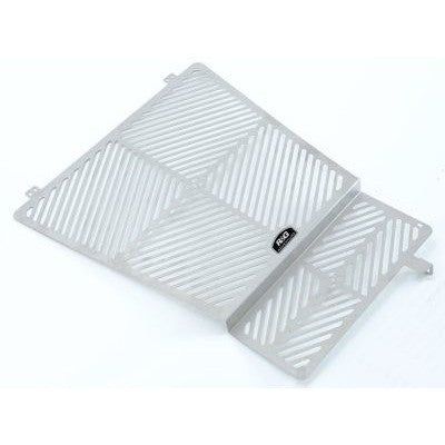 Load image into Gallery viewer, R&amp;G Racing Stainless Steel Radiator and Oil Cooler Guard For 2013-2018 Aprilia Caponord 1200
