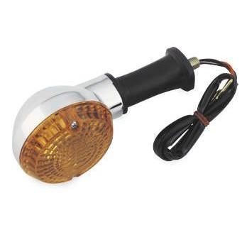 Load image into Gallery viewer, Turn Signal and Lens For Kawasaki ZL1000 Eliminator 1987 Front Left Orange
