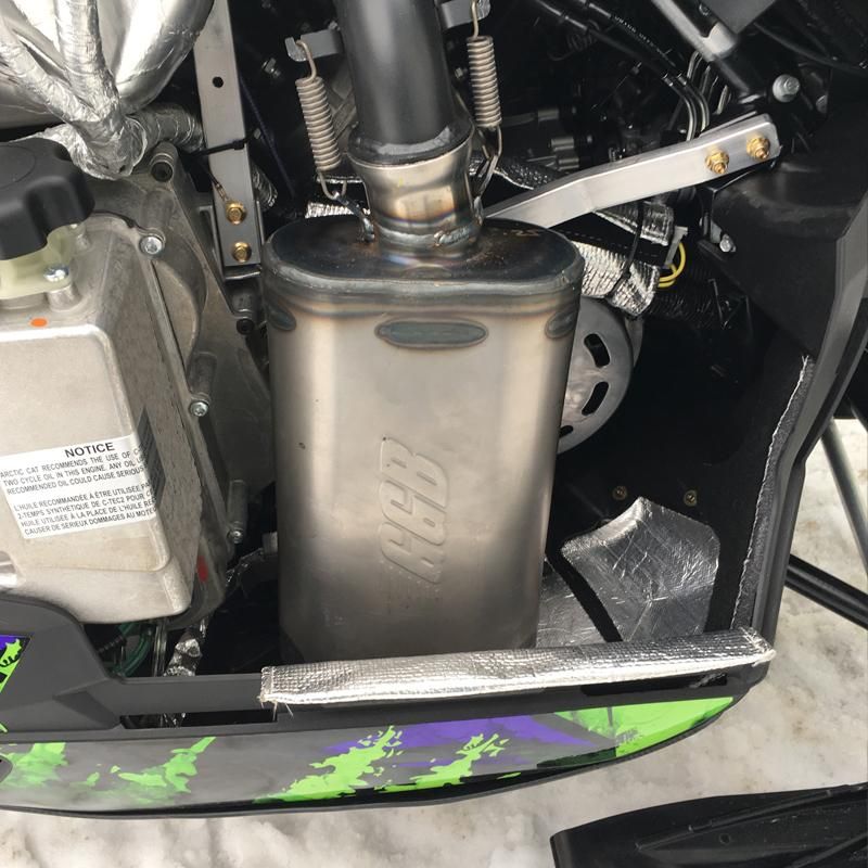 Load image into Gallery viewer, GGB Exhaust Quiet Can Muffler For 2021-2024 Yamaha SX Venom 397cc/800/ Mountain Max/Transporter
